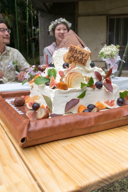 結婚野外パーティでのケータリング ノマディック ケータリング 里山デリ 能勢 川西 箕面 池田